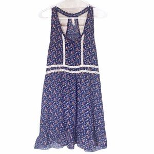 Orange Creek- Navy blue sweet floral, Boho Vibes